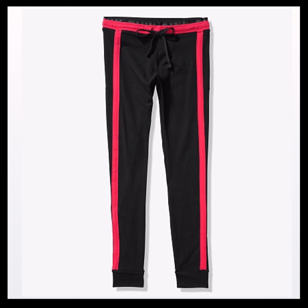 PINK VICTORIA’S SECRET COTTON CAMPUS LEGGING - Picture 2 of 3